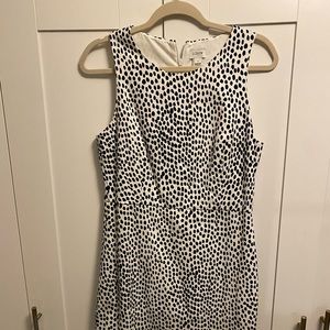 JCrew Organic Polka Dot Sheath Dress